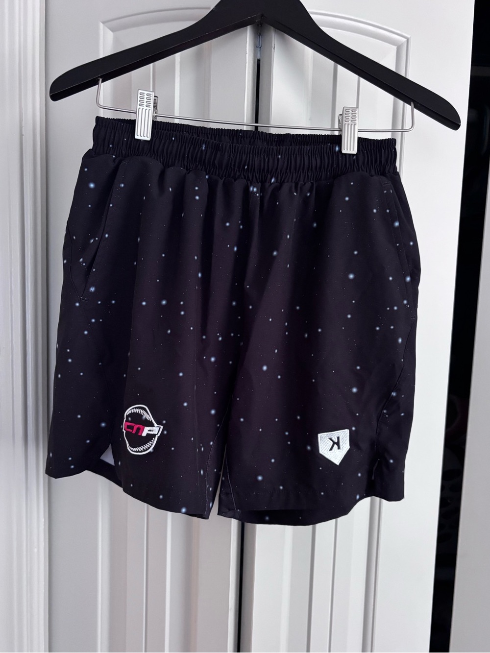 Pitchers Only Changeup 2.0 Galaxy Night Sky Baseball Shorts S